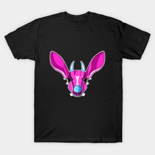 cute pinky mountain gazelle face T-Shirt